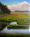 Painting--Oil-AnimalsLone Sentry