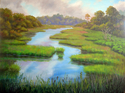 Painting--Oil-AnimalsSummer Marsh II