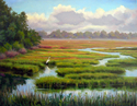 Painting--Oil-LandscapeLone Sentry #2