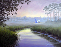Painting--Oil-LandscapeDawn