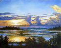 Painting--Oil-LandscapeFlood Tide