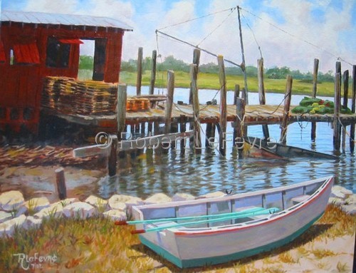Painting-Landscape-The New and the Old