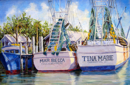 Painting-Tina Marie and Mar Becca
