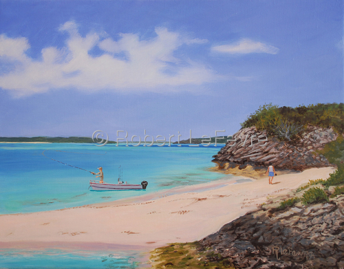 Painting-Landscape-A DAY IN PARADISE