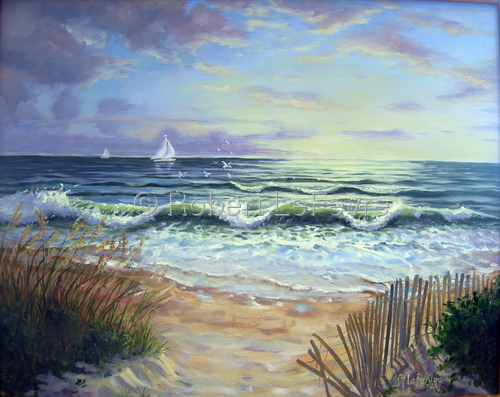 Painting-Landscape-Beach Breeze