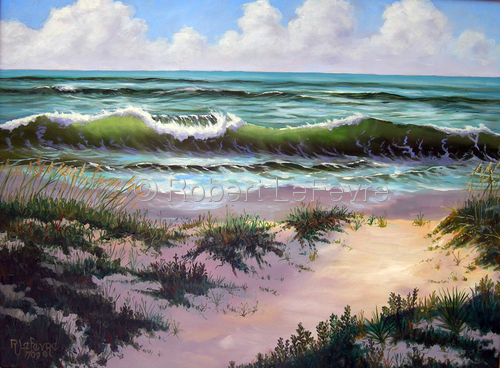 Painting-Landscape-Surf's Up