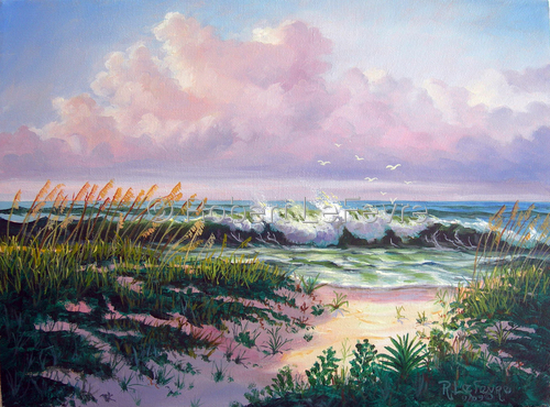 Painting-Landscape-Meet Me At the Beach