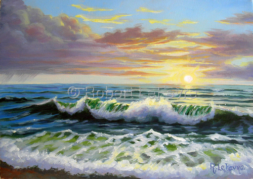 Painting-Landscape-Passing Storm