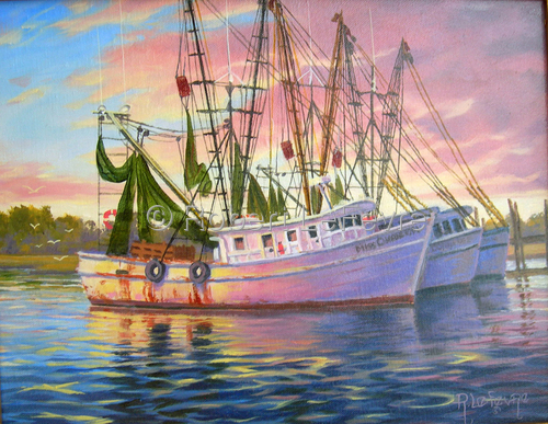 Painting-Landscape-Miss Charleston and Friends