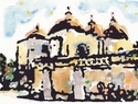 Cathedral on Zapotec Ruins