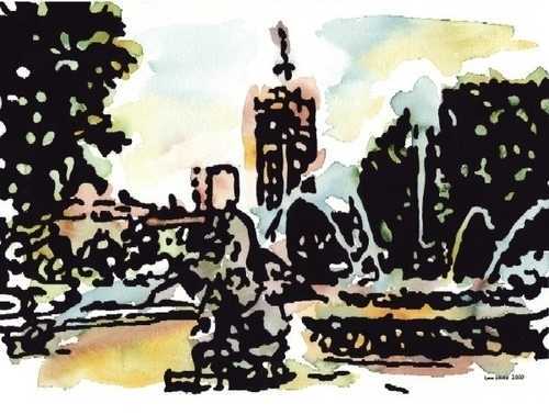 Plaza Fountain