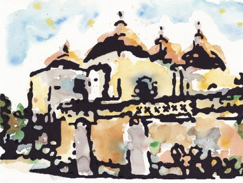 Cathedral on Zapotec Ruins