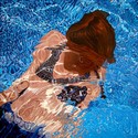 Painting--Oil-AbstractBlue Lady