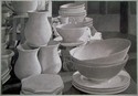 Drawing--Pencil-Still LifeStacked Plates
