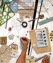 Painting--Watercolor-RealismPopcorn and Pasta