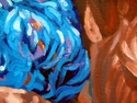 Painting--Oil-FigurativeDetail Blue Lady III