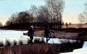 Painting--Watercolor-LandscapeMorning Hunt