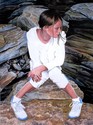 Painting--Watercolor-FigurativeLady in White
