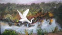 Flying Egret