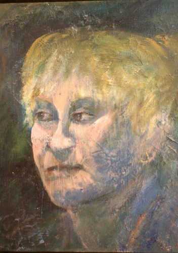 Portrait in a Dark Room