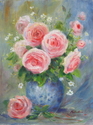Pink Roses--SOLD