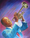 Rosanne Kaloustian - Portrait Painting Rosanne Kaloustian, Kaloustian art, Kaloustian paintings, oil paintings, oil portraits, portraits of the stars, hollywood portraits,musicians, trumpet, satchmo,hello dolly, portrait painter, illustrations,painting on masonite, painting on board - Portrait Painting