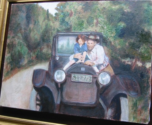 Painting-Figurative-Faces of My Mother: Daughter
