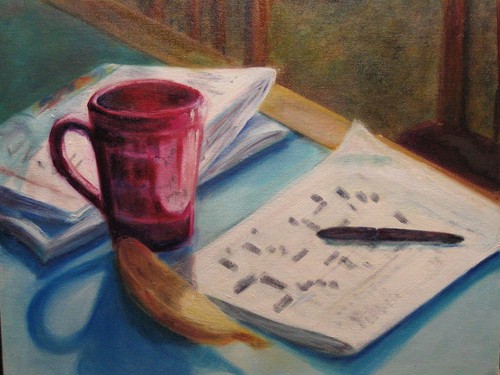 Painting-Still Life-Sunday Morning