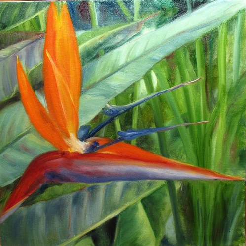 Painting-Bird of Paradise