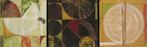Painting-Oklahoma Panhandle - Seasons (triptych)