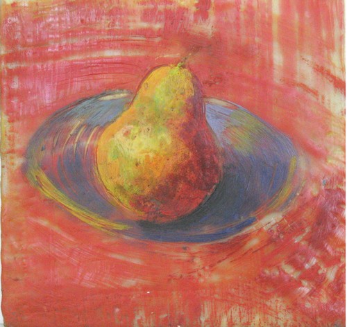 Painting-Still Life-Pear