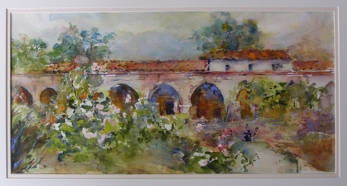Painting-Landscape-San Juan Capistrano Mission #2