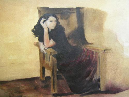 Painting-Figurative-Waiting I