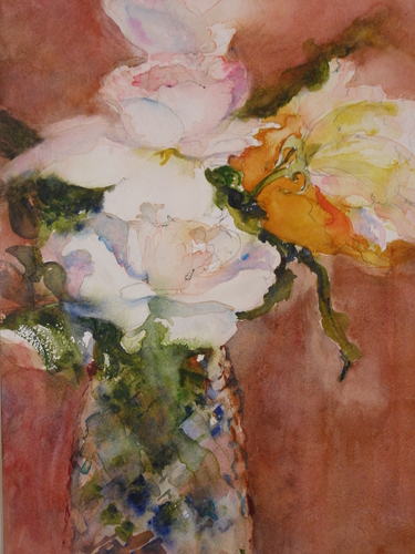 Painting-Floral-White Flowers