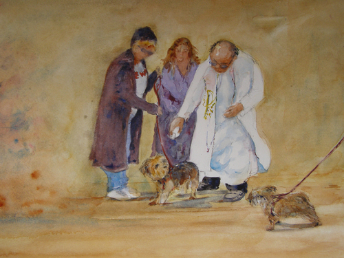Painting-Animals-Blessing of the Animals