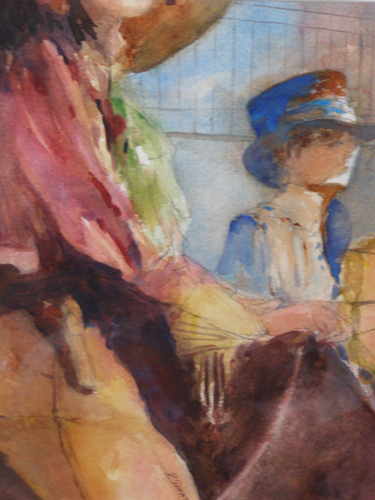 Painting-Western-The Visitor