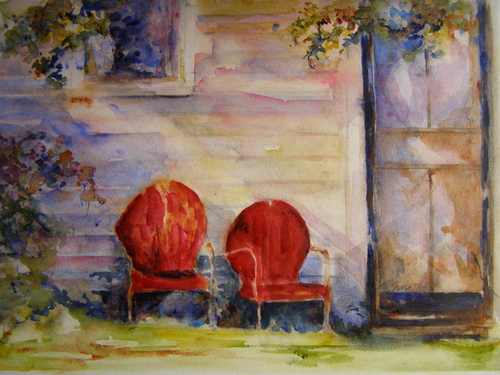 Painting-Still Life-An Invitation  