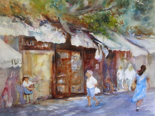 Painting-Genre-Girly Shops