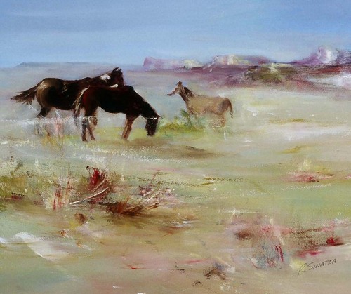 Painting-Animals-Albuquerque Horses
