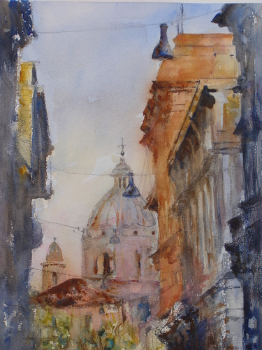 Painting-Landscape-Cathedral