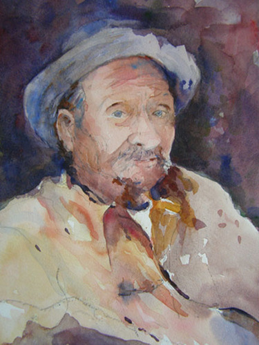 Painting-Portrait-Idaho Man