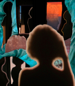 Photography--Digital-AbstractScenes from a Shadow Play