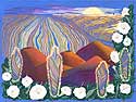 Painting--Watercolor-SouthwesternA Northern Arizona view-