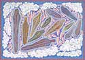 Painting--Watercolor-SouthwesternClouds and Spirits-