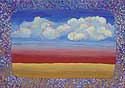 Painting--Watercolor-LandscapeNorthern Arizona Clouds, #1