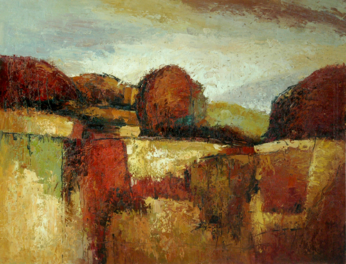 Painting-Abstract-Abstract Landscape