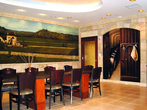 Painting-Realism-Private tasting room