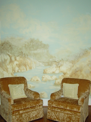 Painting-Master bedroom mural