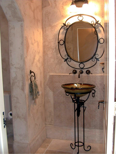 Decorative-Italian plaster bath