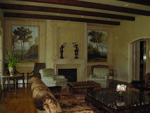 Decorative-Mediterranean great room